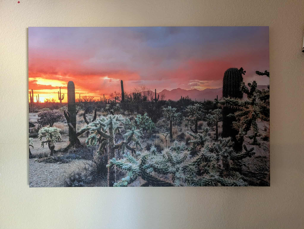 Arizona Fire sky Canvas