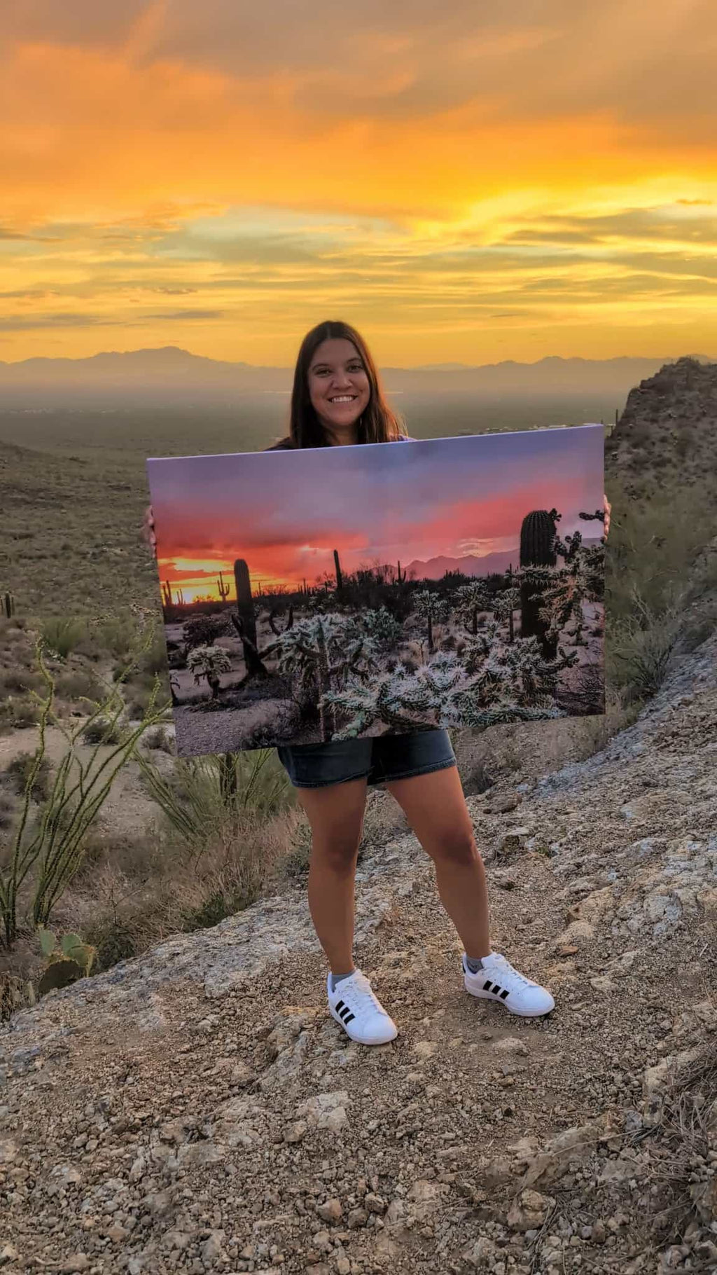 Arizona Fire sky Canvas