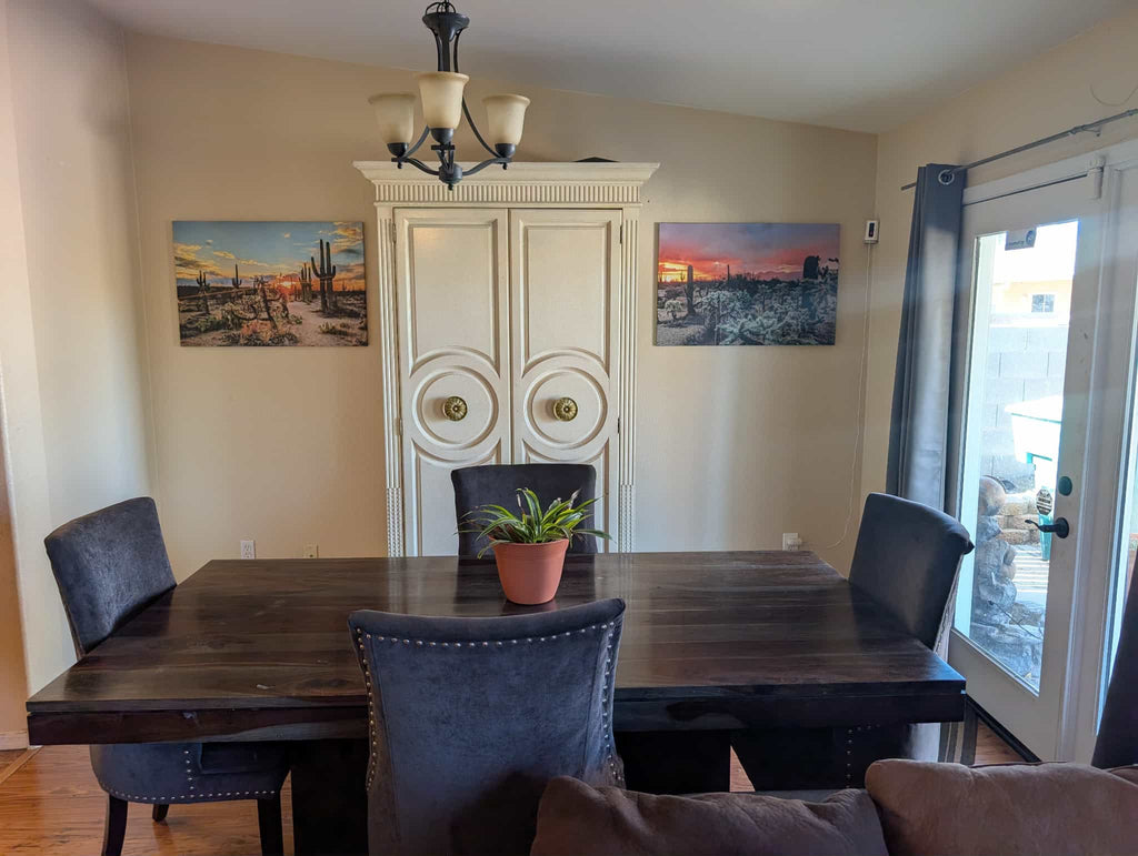 Arizona Fire sky Canvas